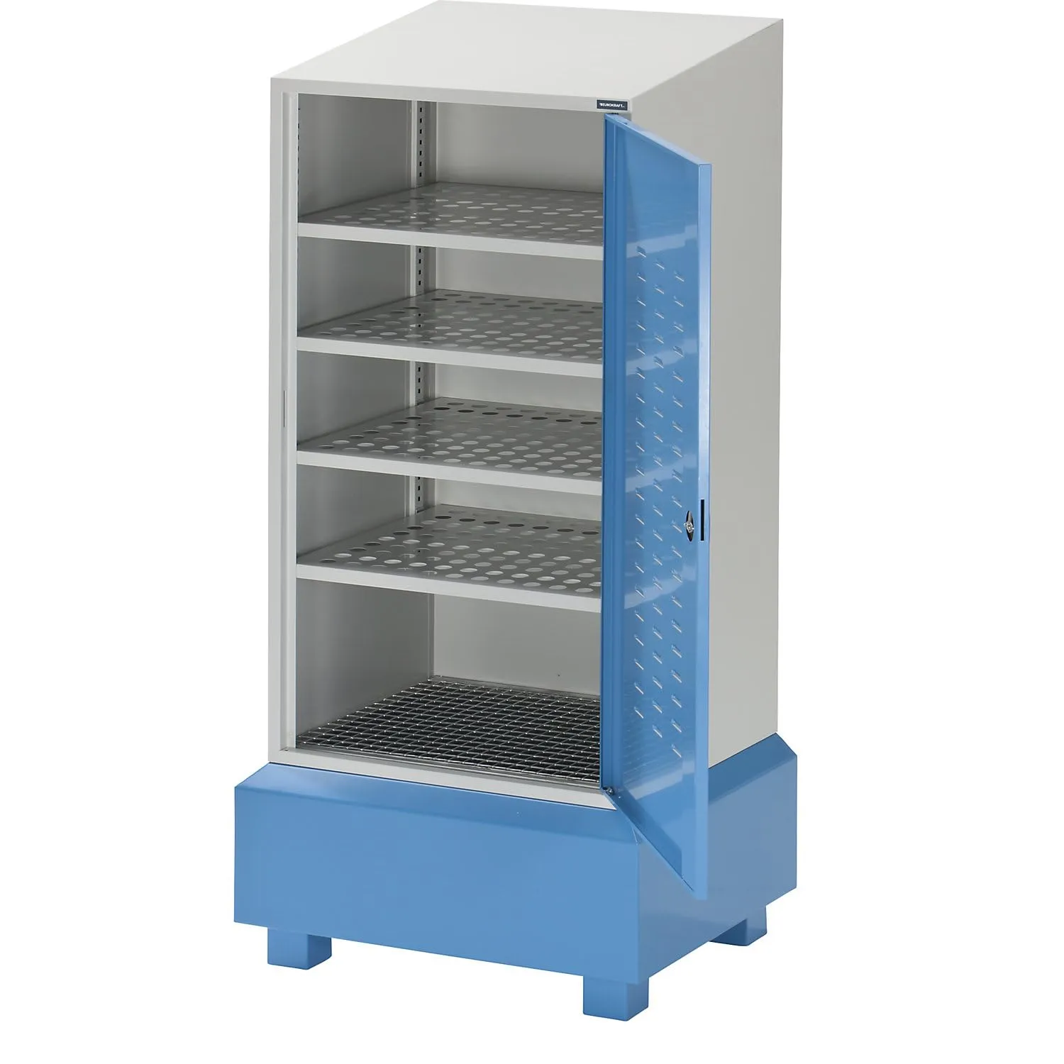 Kaiserkraft eurokraft pro armadio fusti 200 L con vasca