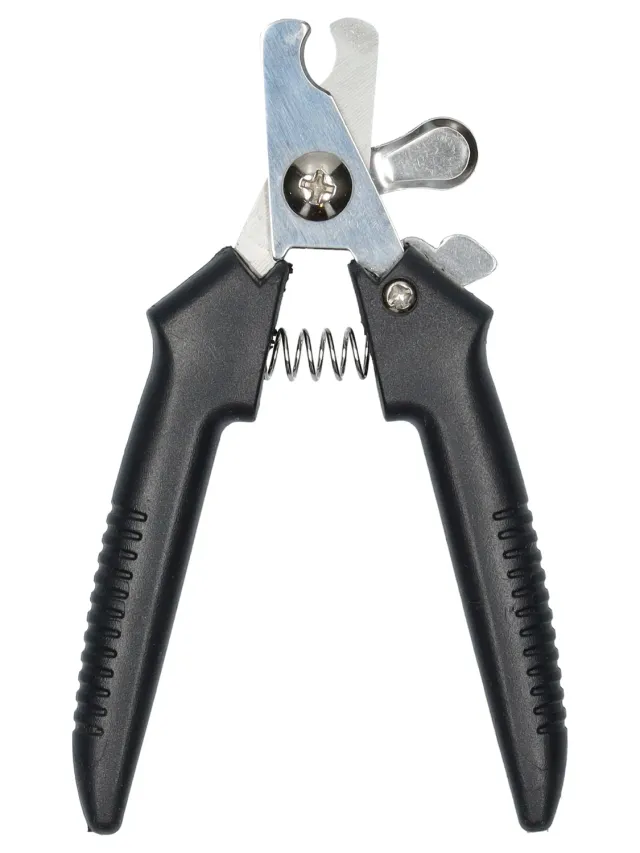 Wibra tagliaunghie per animali nero 12 cm