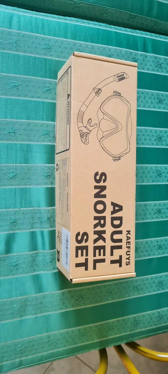 Kaefuys set snorkeling maschera subacquea 180°