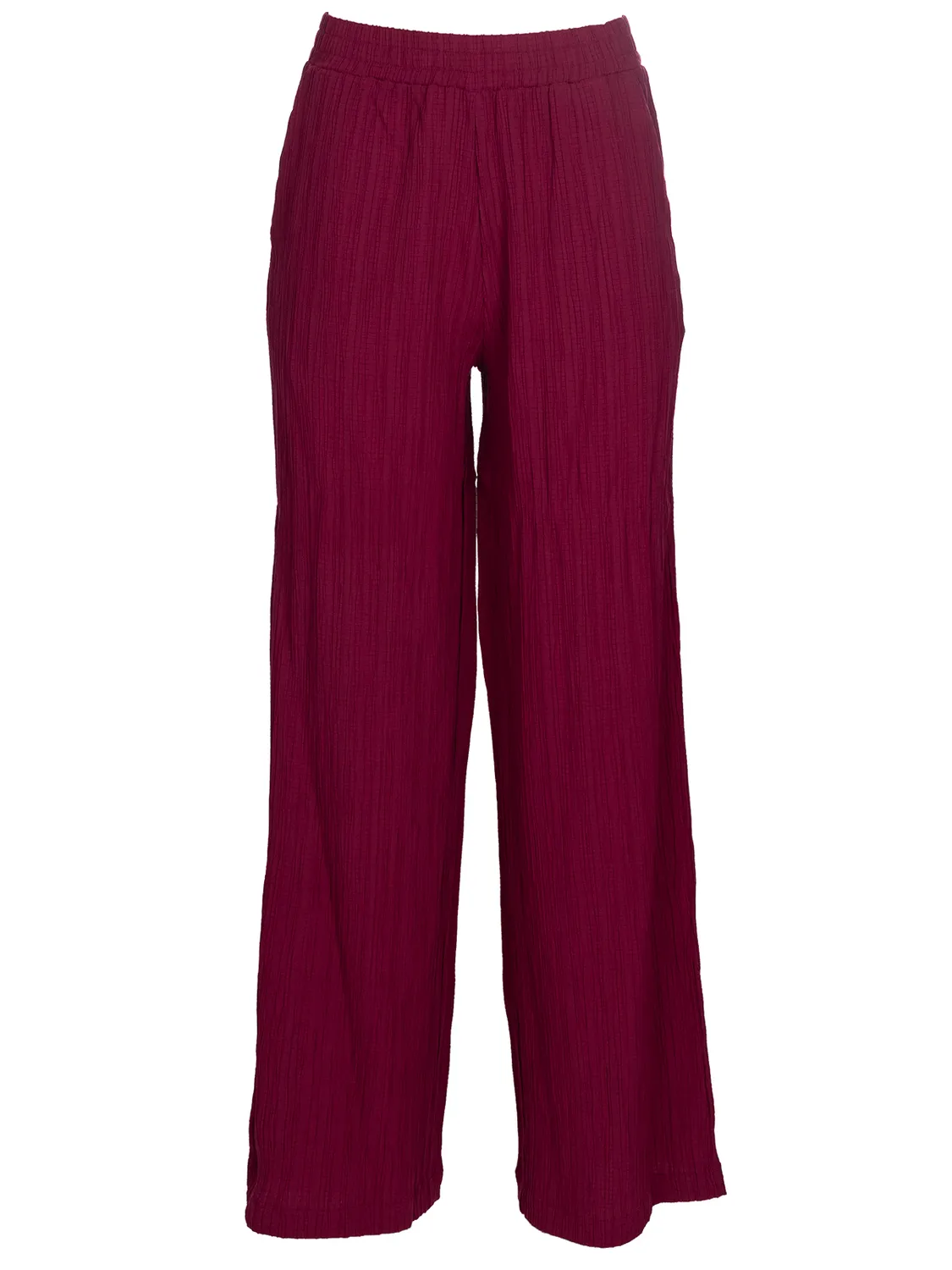 Wibra pantalone crinkle donna stretch