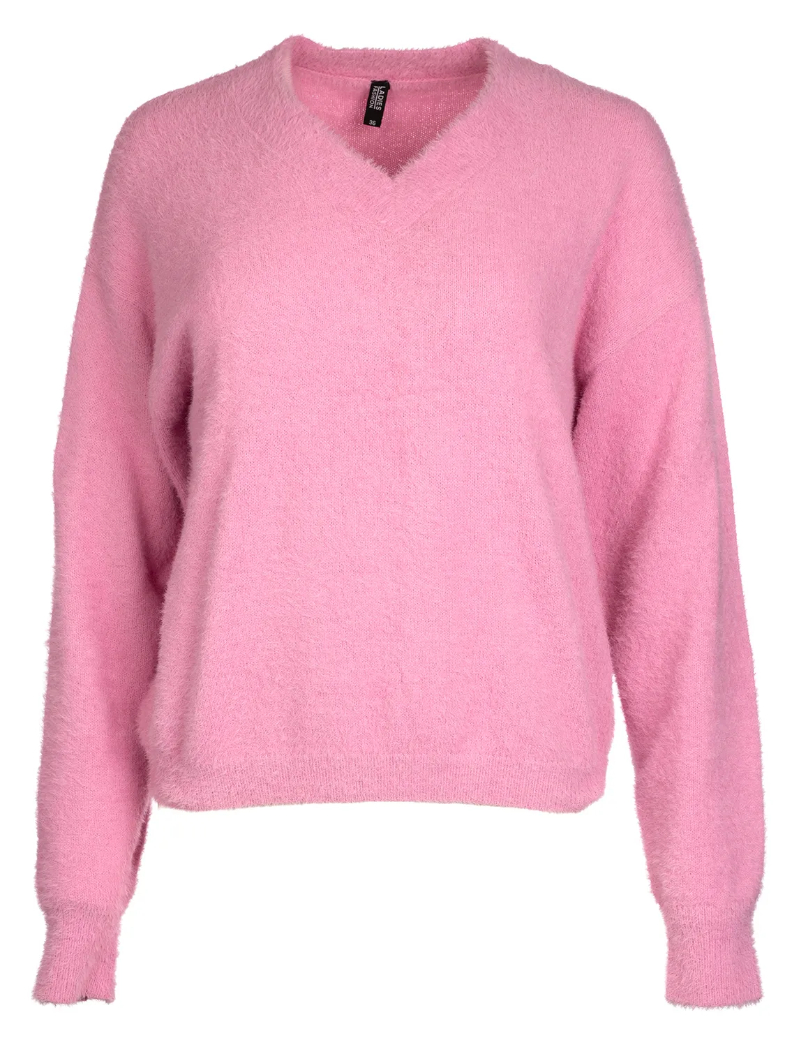 Wibra Cat Feather maglione donna scollo a V