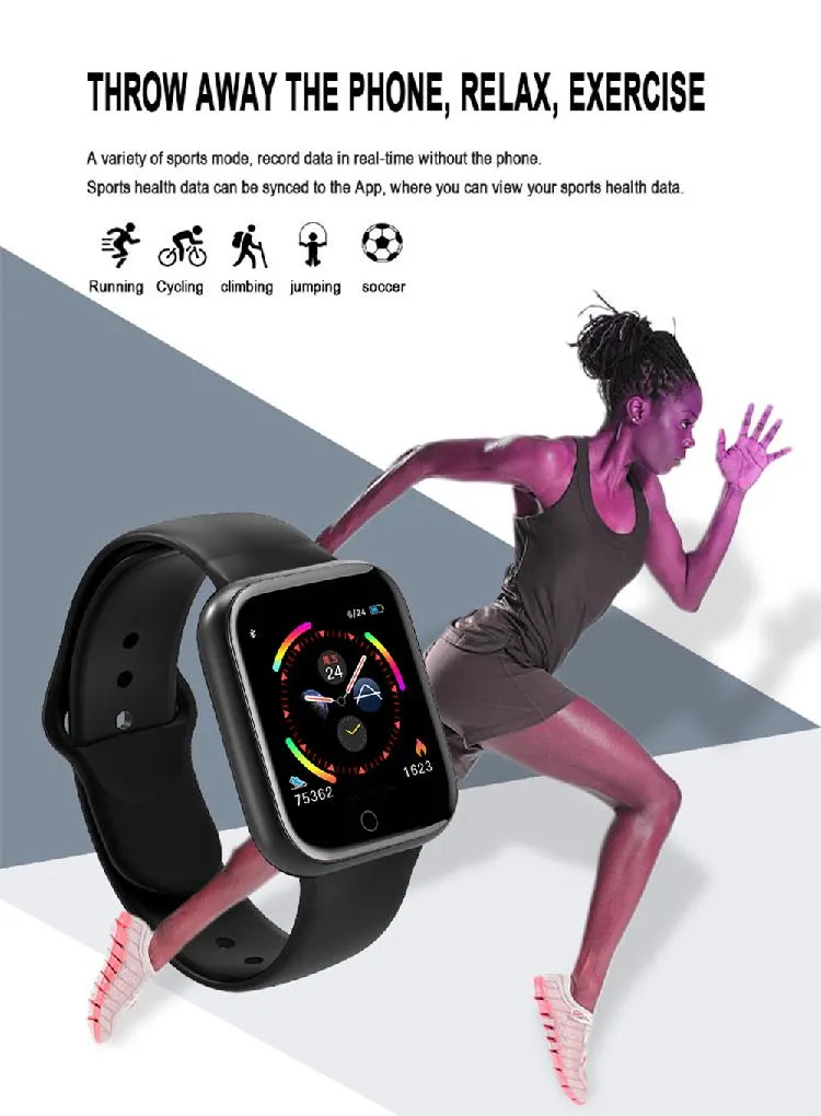 Adamanta D20S smartwatch unisex con cardiofrequenzimetro