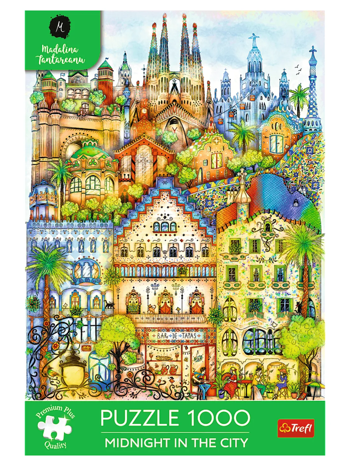 Trefl Midnight in the City puzzle 1000 pezzi