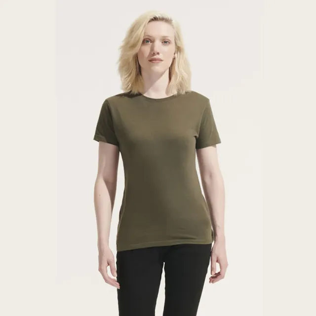 3BPRO Frontier S01825 t-shirt donna cotone girocollo