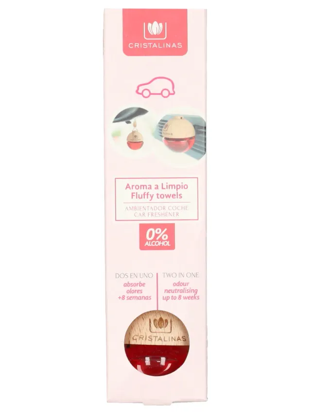 Cristalinas Fluffy Towels Profumatore Auto 6ml fresco