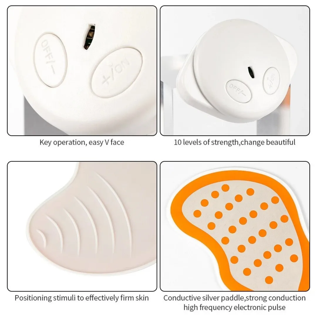 ADAMANTA V-Shape massaggiatore viso EMS microvibrazione