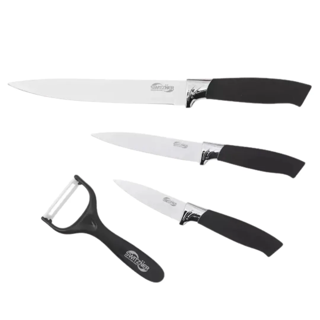 ADAMANTA Swiss Home set 4 coltelli in ceramica