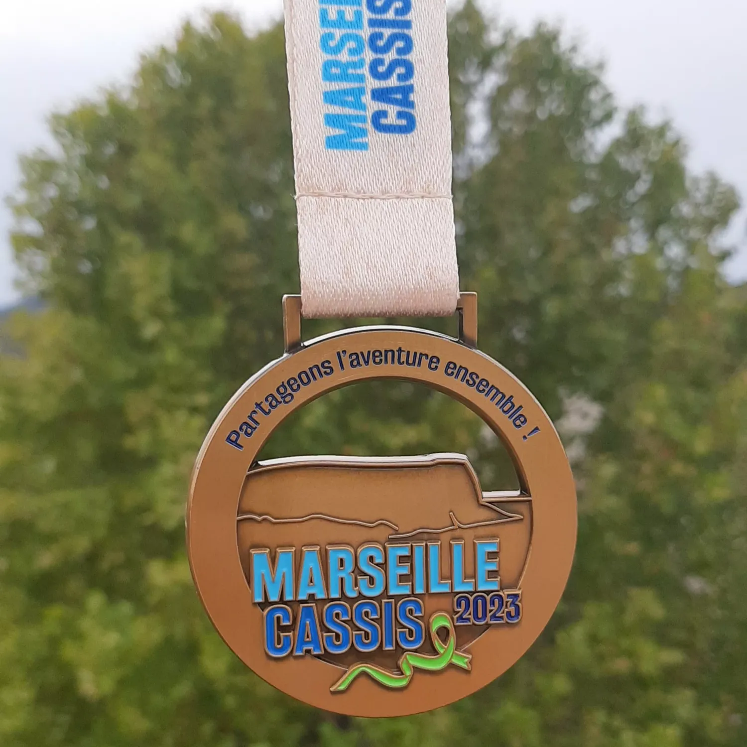 3BPRO FAB-MED médaille 3D personnalisée avec lanyard