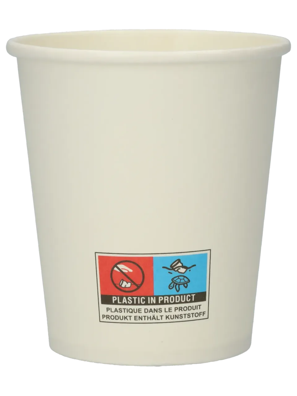 Wibra bicchieri cartone 210 ml 50 pezzi monouso