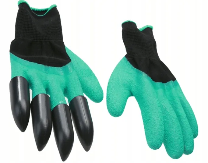 ADAMANTA Claw guanti giardinaggio con artigli impermeabili