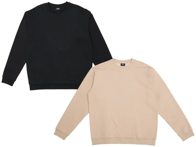 Wibra felpa uomo sport girocollo maniche lunghe