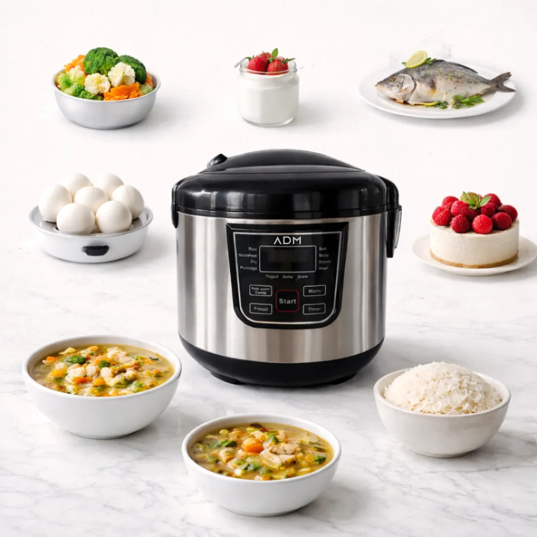 ADAMANTA ADM 474 multicooker elettrico 4 litri ceramica