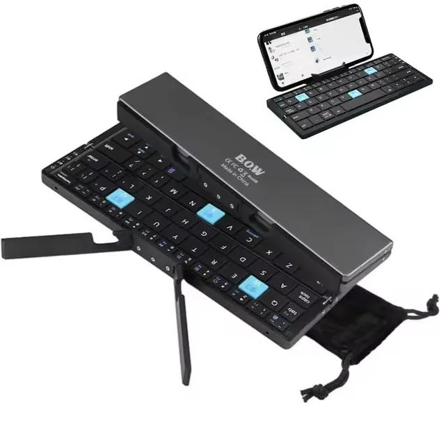 ADAMANTA 531 tastiera wireless pieghevole bluetooth ultrasottile