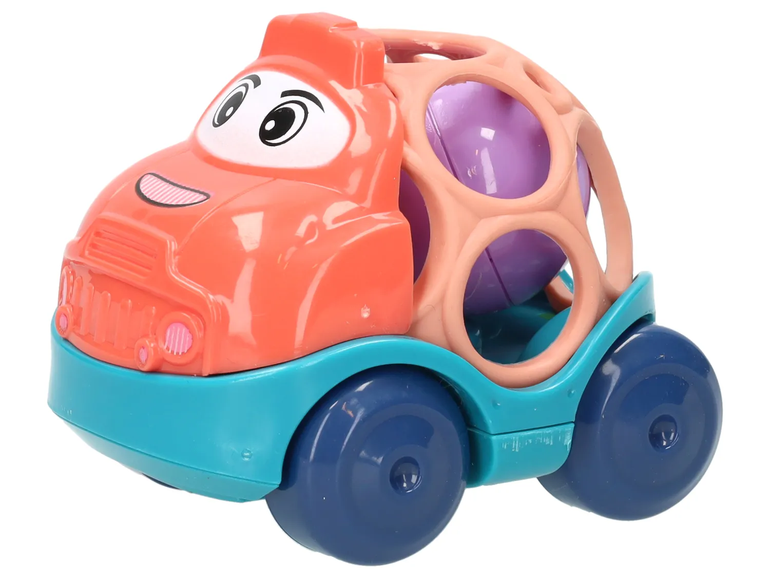 Wibra sonaglio macchinina bimbo plastica colorata