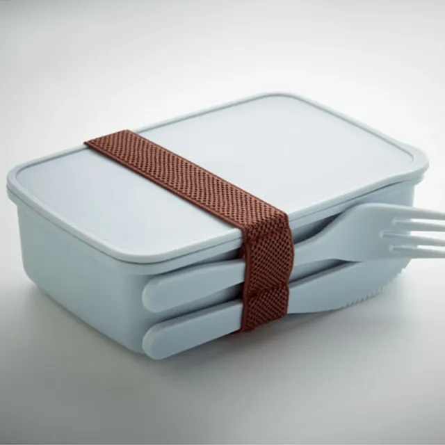 3BPRO MO6254 lunch box con posate in PP