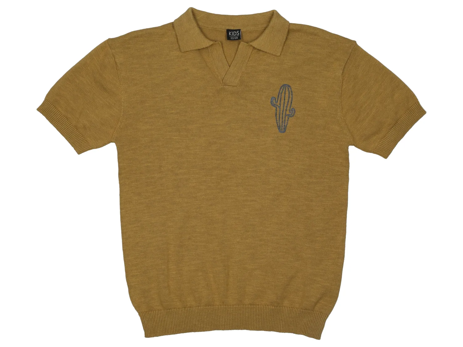 Wibra polo bambino flatknit cotone maniche corte
