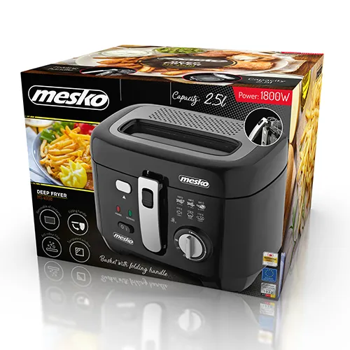 ADAMANTA Mesk MS 4908 Friggitrice 2,5 L 1800W