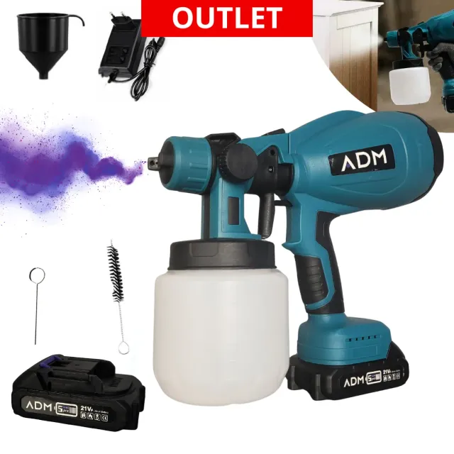 ADAMANTA ADM 537 Pistola a Spruzzo 21V 800ml