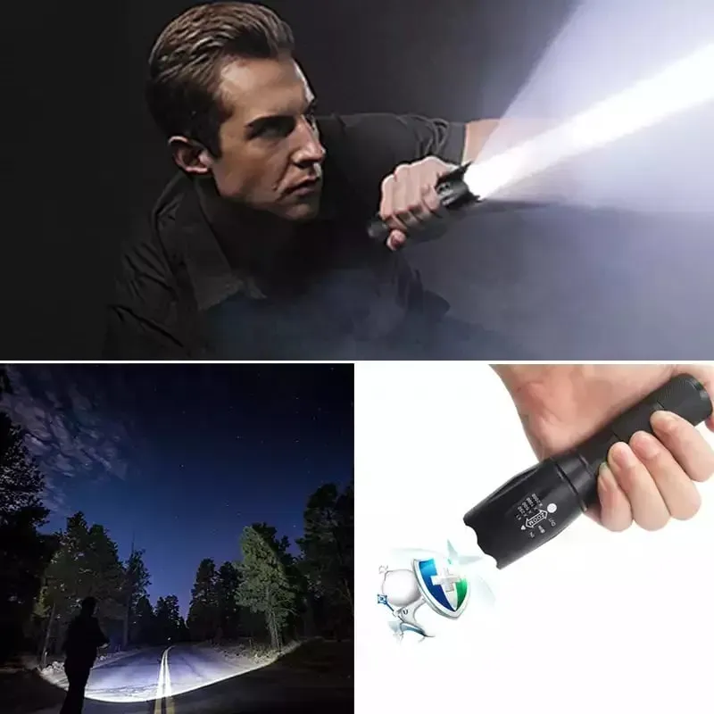ADAMANTA TG-SD007 torcia tattica LED 180 lumen con zoom