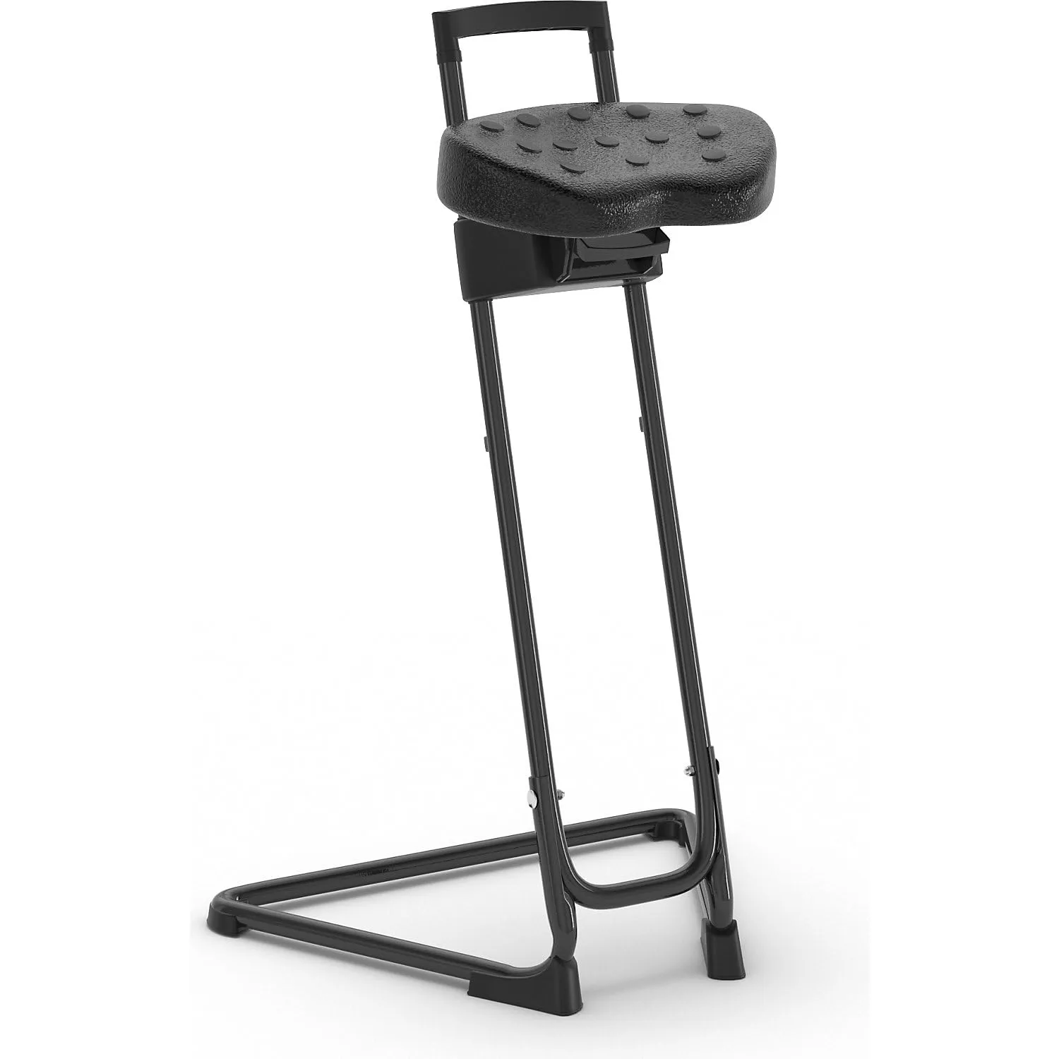 Kaiserkraft Sgabello Ergonomico Nero Altezza 600-850 mm