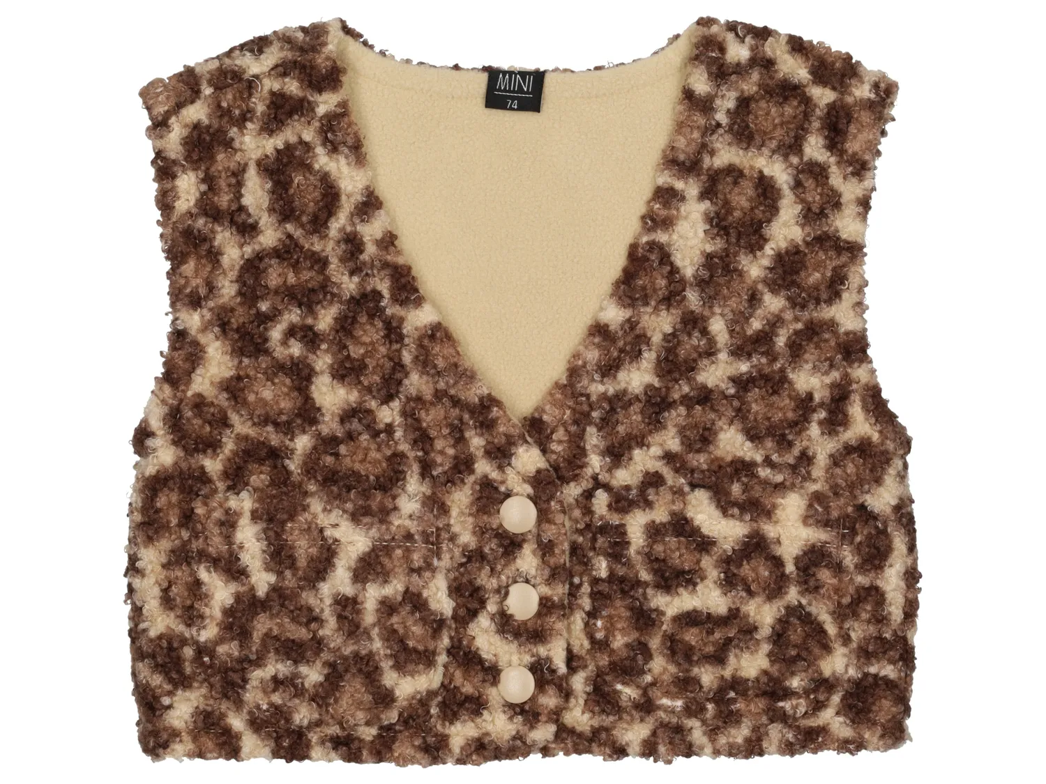 Wibra Baby gilet teddy