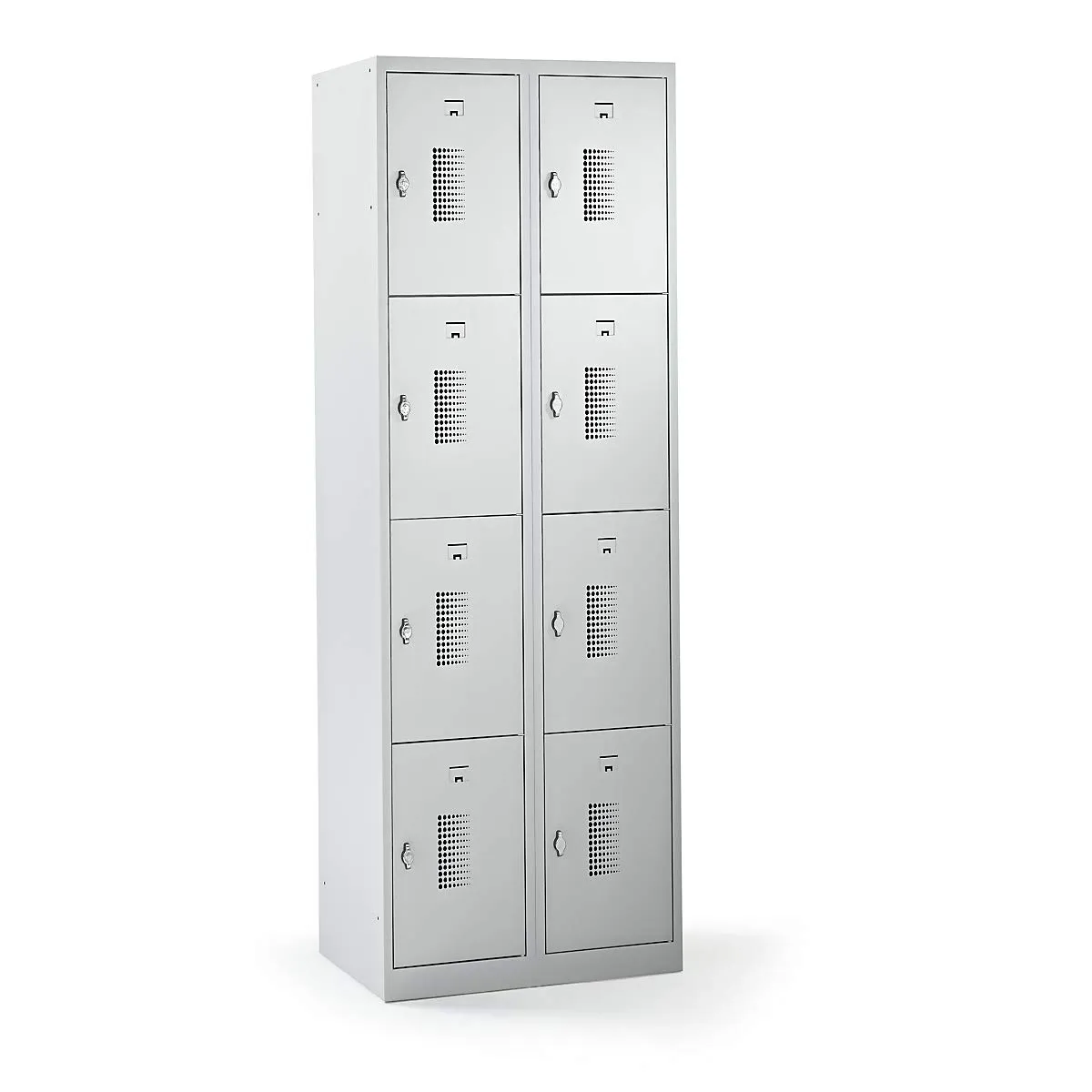 Eurokraft Basic Amsterdam armadietto metallo 4 piani blu