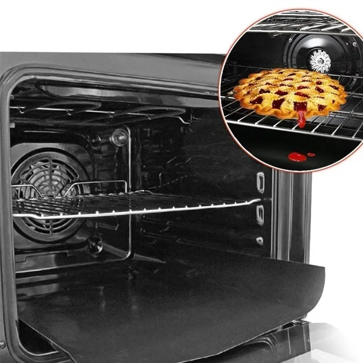 ADAMANTA Baking Mat For Grill Baking Set 181 tappetino grill 4 pezzi antiaderente