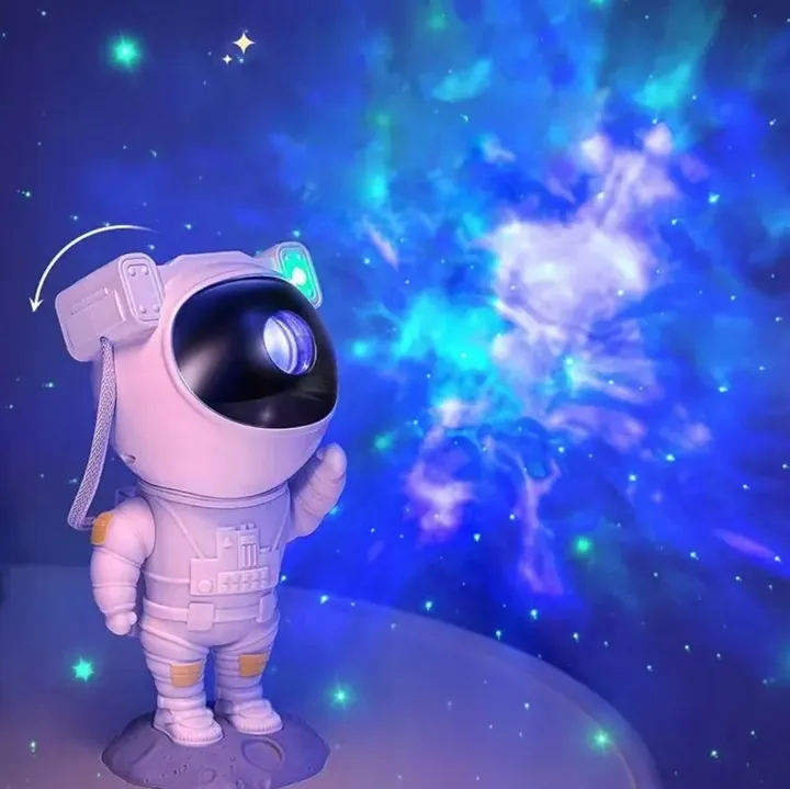 ADAMANTA ASTRONAUT LED STAR PROJECTOR lampada proiettore stelle