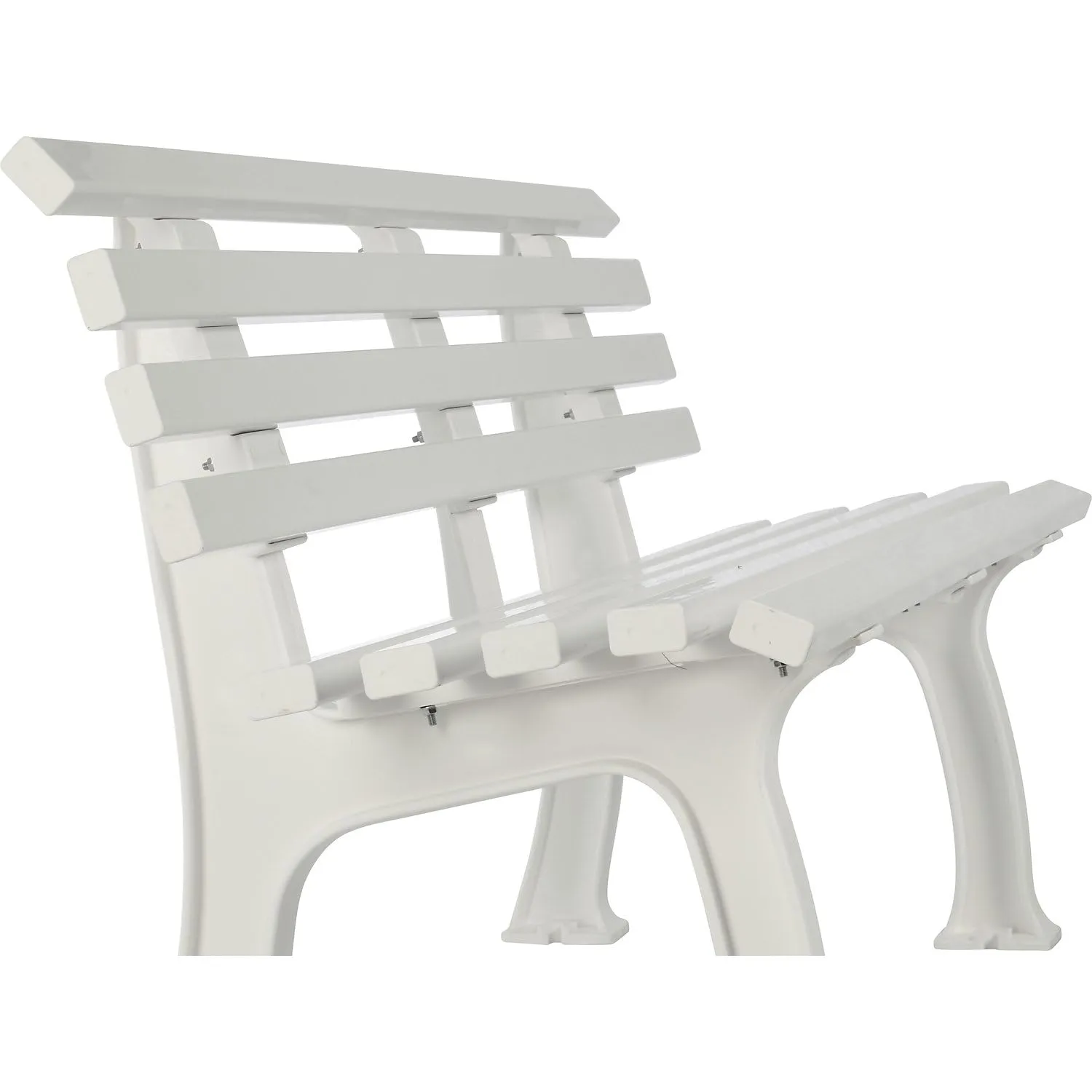 Kaiserkraft panchina parco plastica 1200 mm PVC esterno