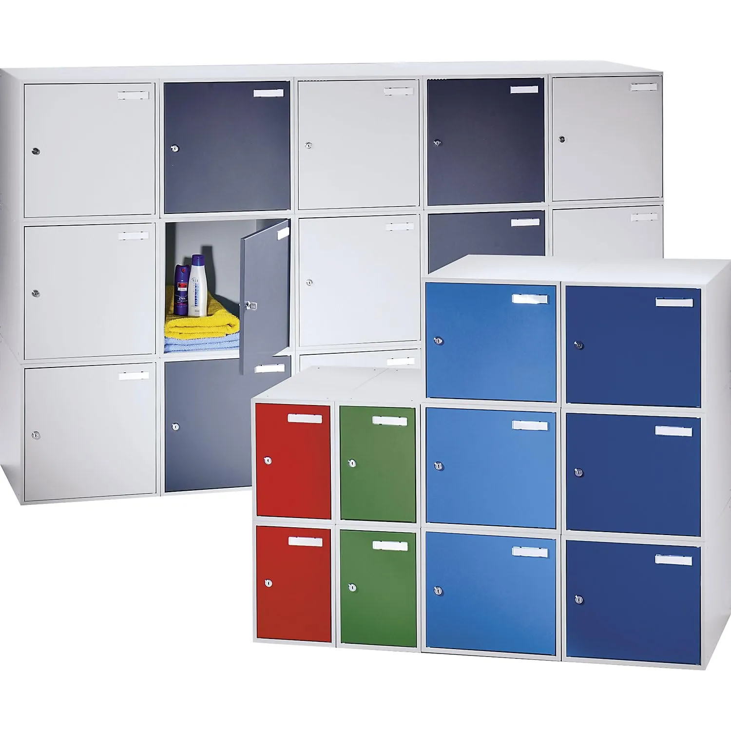 Kaiserkraft Eurokraft Basic armadietto con serratura antibatterico