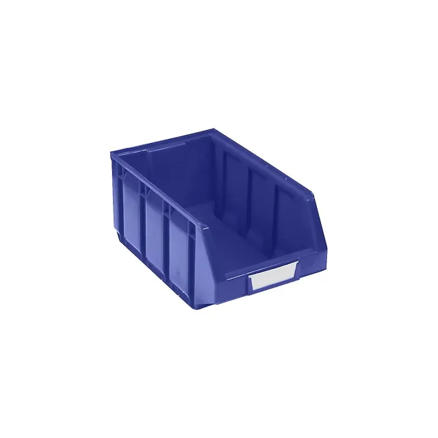Kaiserkraft contenitore bocca di lupo blu 24 pezzi HDPE