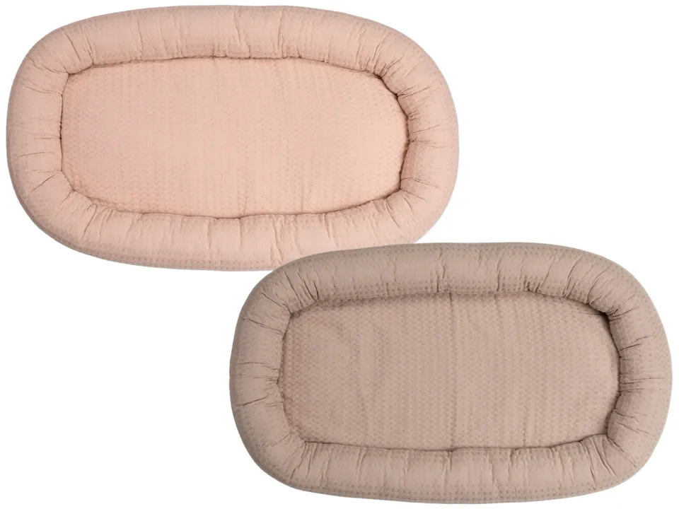 Wibra Baby nestje wafel babynest 80 x 50 cm cotone