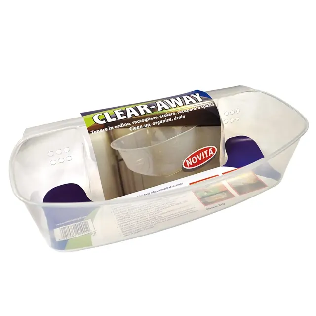 Euromarketing Clear Away cestello multiuso appendibile con fori