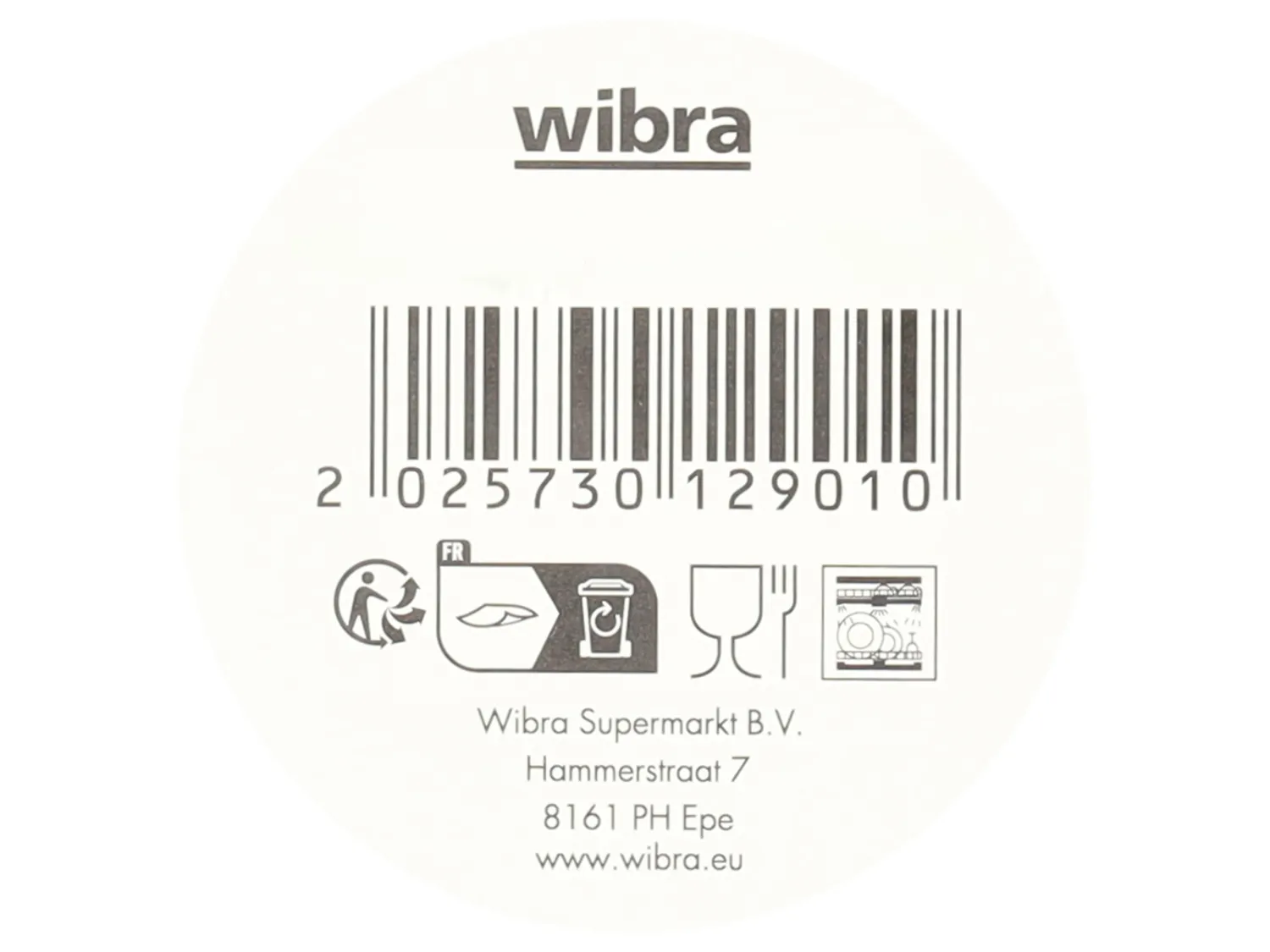 Wibra portapranzo fantasia lunch box 17,5x12,5 cm