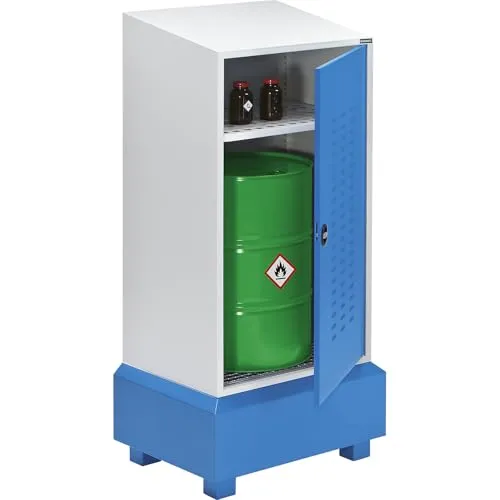 Kaiserkraft eurokraft pro armadio fusti 200 L con vasca