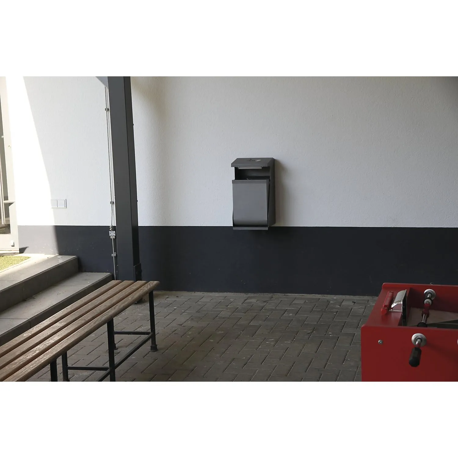 Kaiserkraft WasteVision Pole-Ashtray cestino esterni 22 L