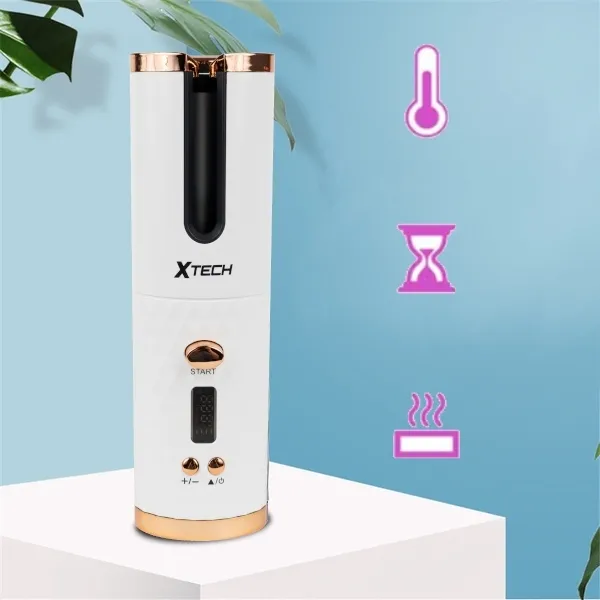 ADAMANTA 2116 Ferro Arricciacapelli Ricaricabile USB
