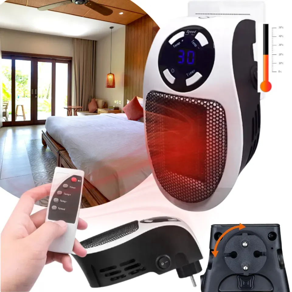 ADAMANTA Mini Electric Heater SKU 286 stufetta elettrica 500 W