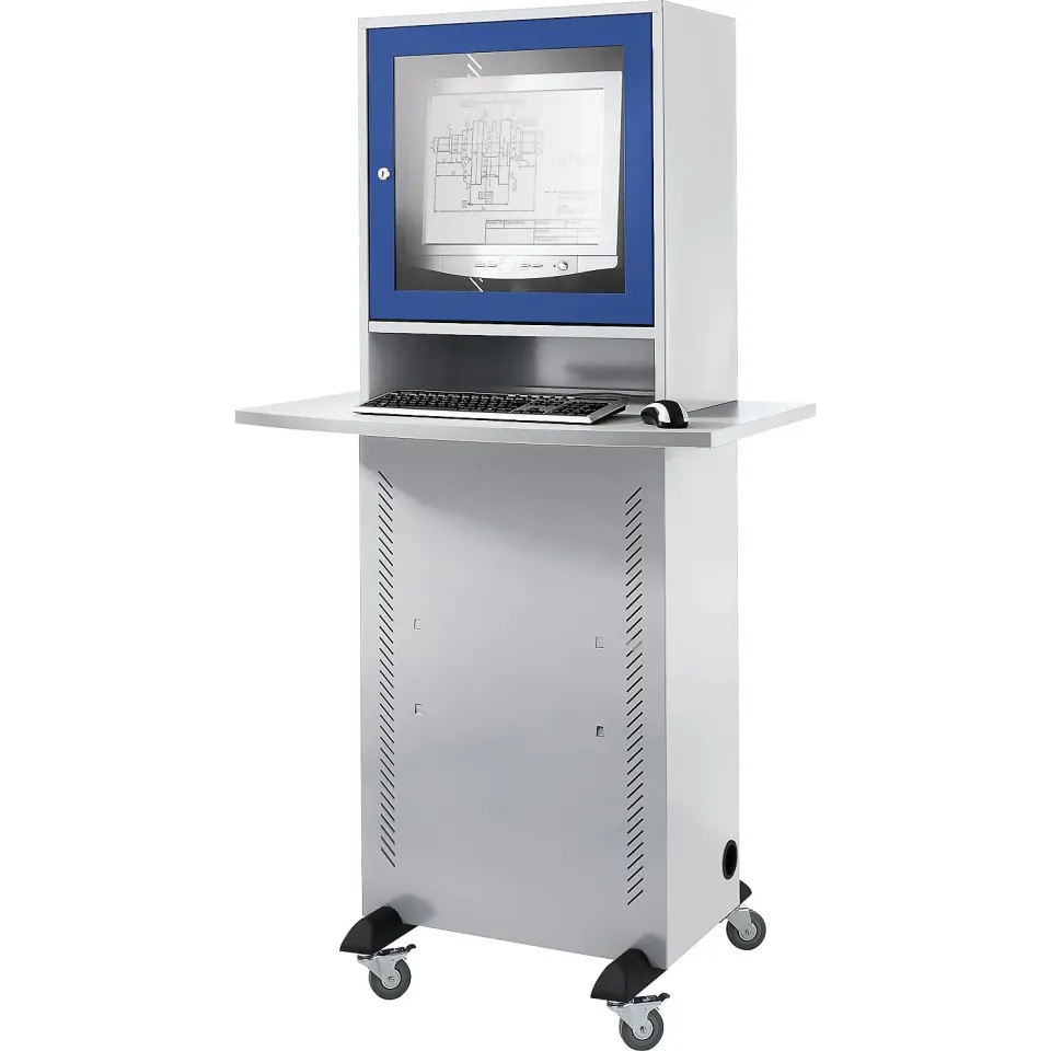 Kaiserkraft Eurokraft Basic Armadio computer acciaio ventilato