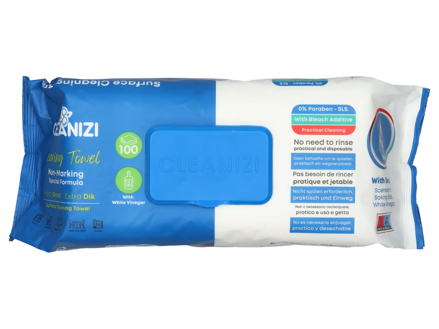 Cleanizi salviette pulizia umide 100 pezzi