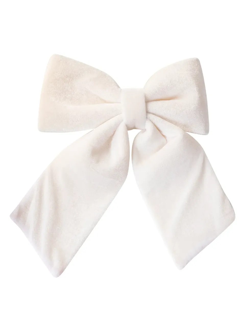 Wibra Velvet 35 cm fiocco natalizio rosa velluto