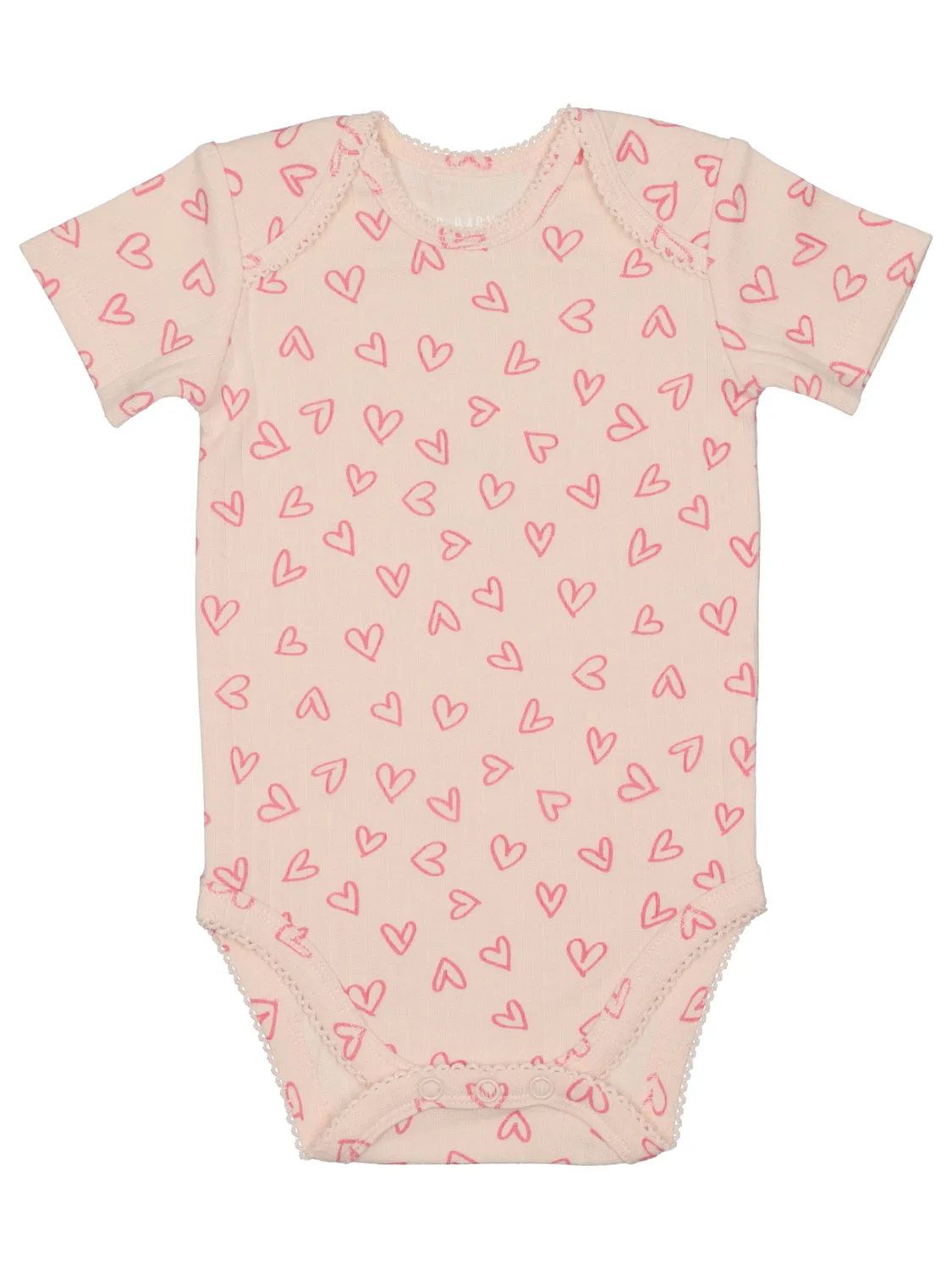 Wibra Body Neonato Manica Corta Cotone