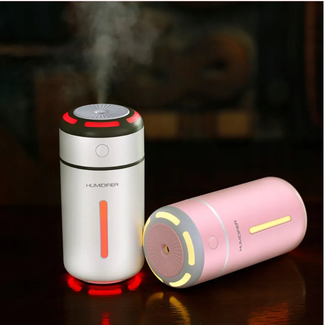 ADAMANTA umidificatore auto 230 ml con LED portatile
