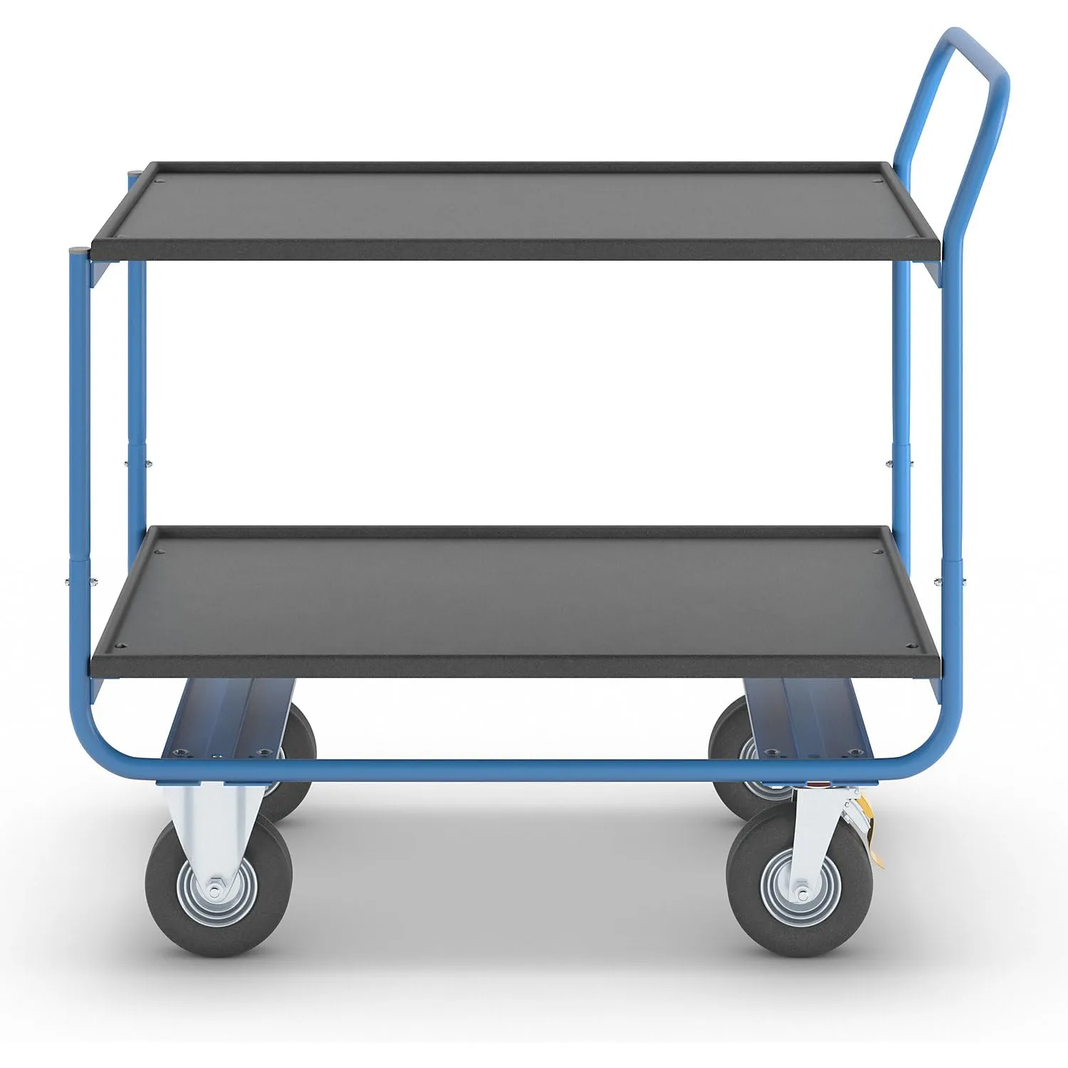 Eurokraft Pro carrello servizio 150 kg 2 pianali MDF