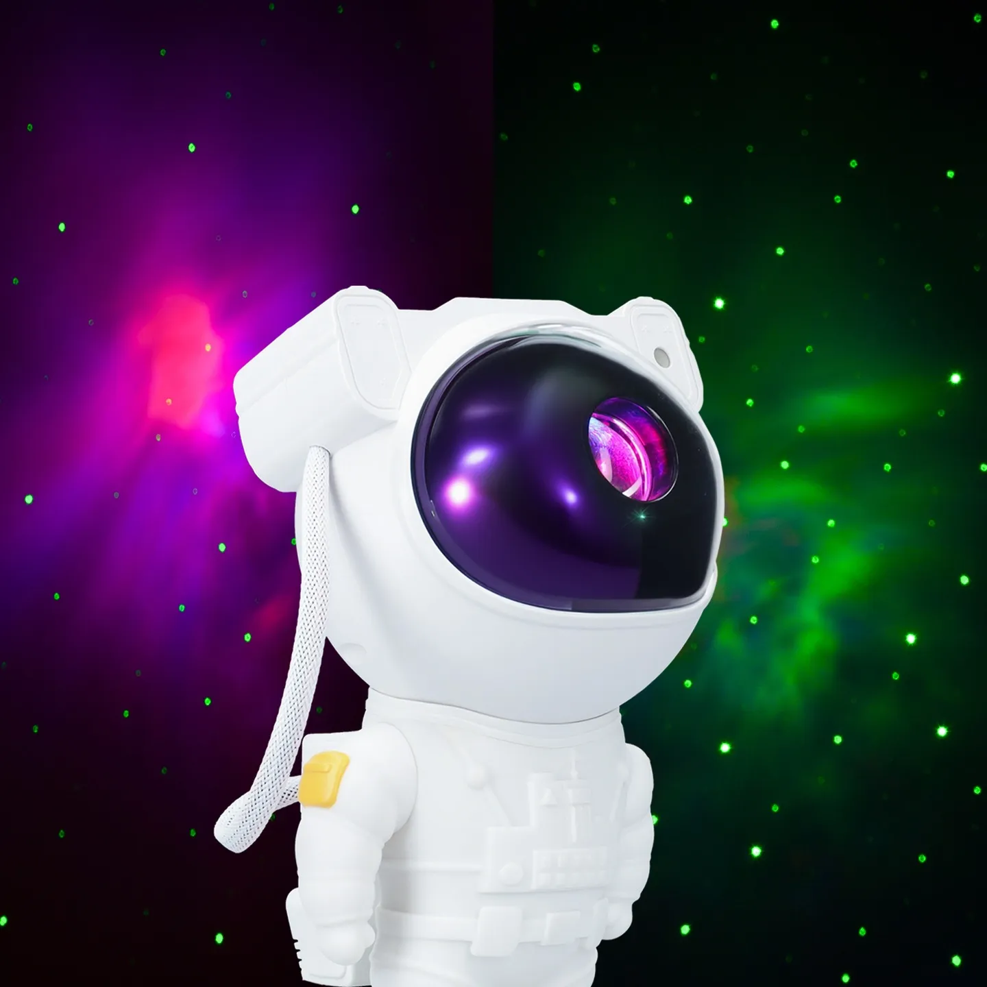 ADAMANTA ASTRONAUT LED STAR PROJECTOR lampada proiettore stelle