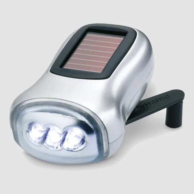 3BPRO KC7130-16 torcia solare e a dinamo