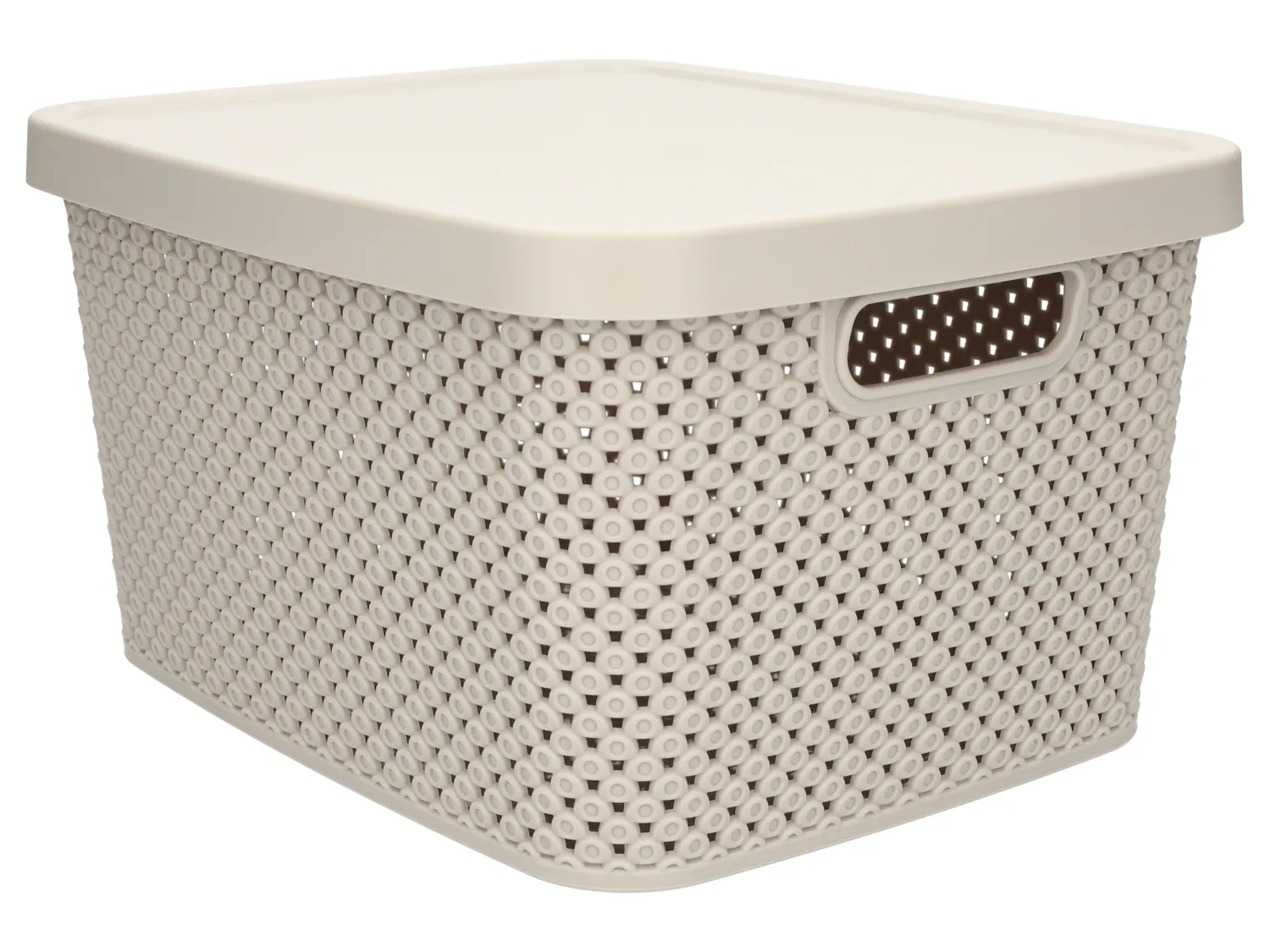 Wibra box contenitore con coperchio in plastica