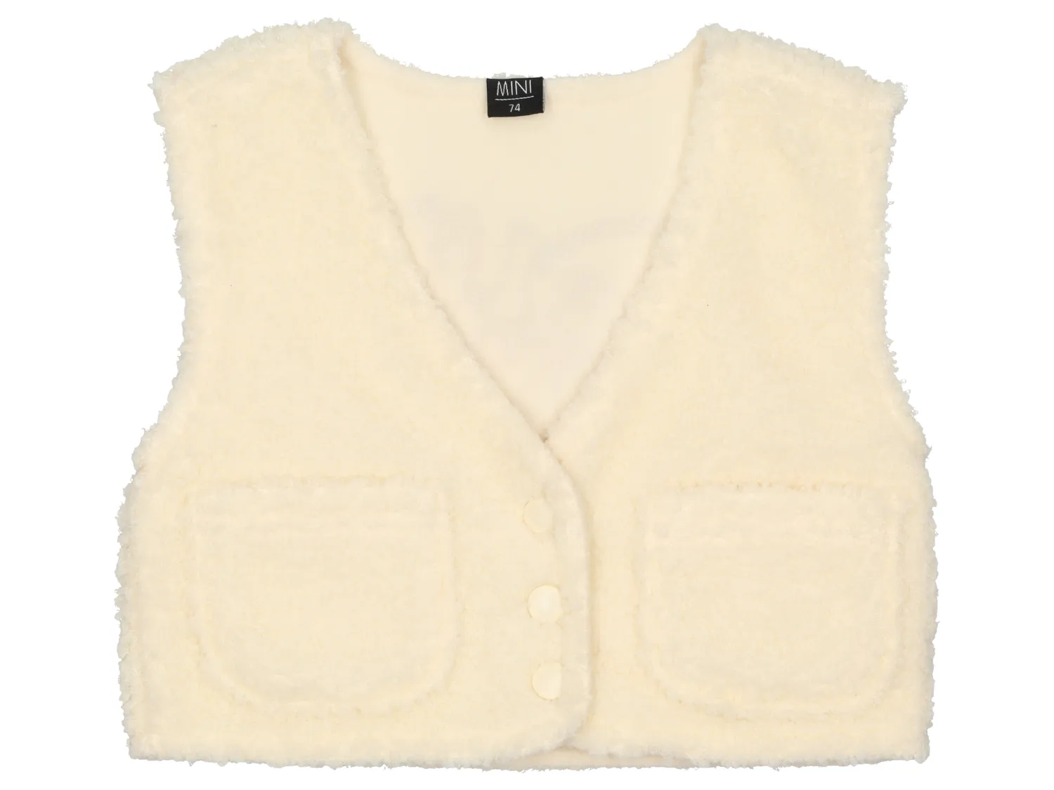 Wibra Baby gilet teddy