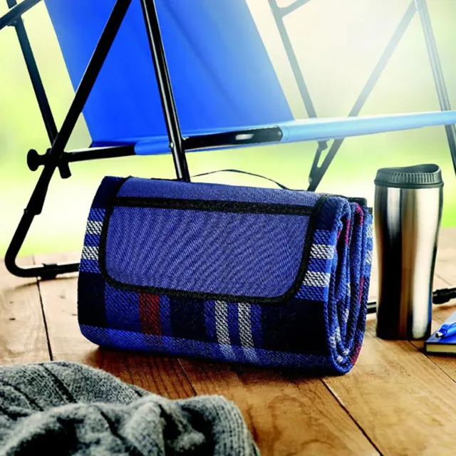 3BPRO MO9050-04 coperta picnic pieghevole blu 120x150