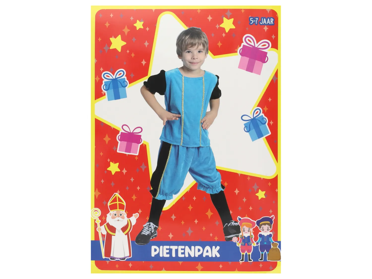 Wibra Costume Bambino 5-7 Anni Carnevale San Nicola